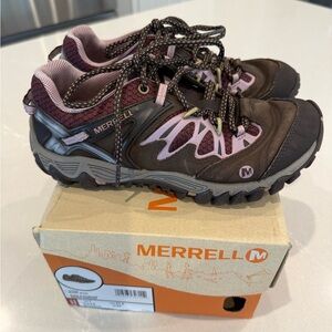 Merrell Women's Athletic Shoes in Brown and Pink